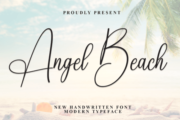 Angel Beach: A Handwritten Font That Elevates Handmade Charm