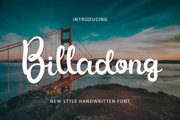 Billadong: A Script Font for Web Design and Brand Identity