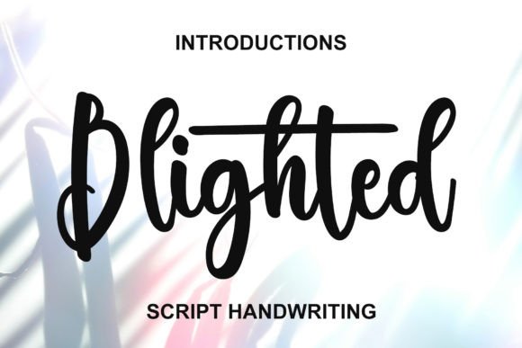 Blighted: A Festive Display Font That Makes Holiday Campaigns Instantly Recognizable
