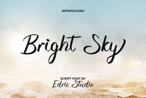 Bright Sky Font: A Breath of Fresh Air for Digital Branding