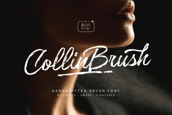 Collinbrush: A Sultry Handwritten Font That Elevates Real Small Business Branding