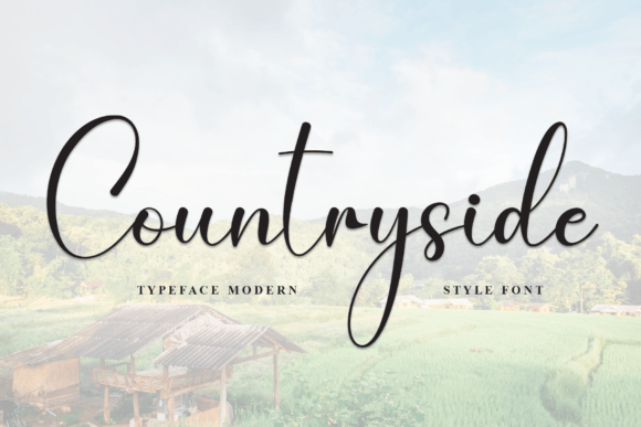 Countryside Font: A Handwritten Typeface That Elevates Digital Branding