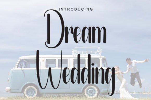 Dream Wedding: A Refined Script Font for Editorial Design