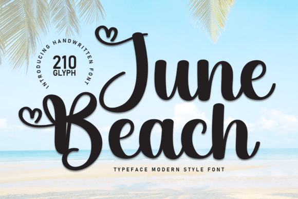 June Beach: A Handwritten Font That Converts Scrollers Into Customers