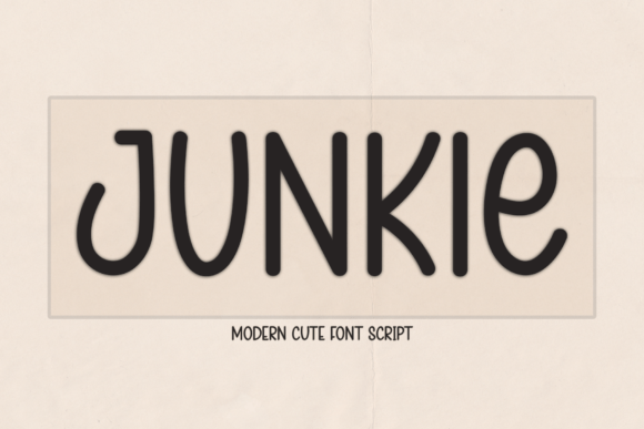 Junkie: A Charming Handwritten Font for Thoughtful Branding