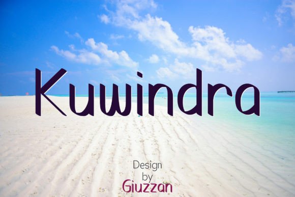 Kuwindra: A Handwritten Font That Feels Like It Belongs