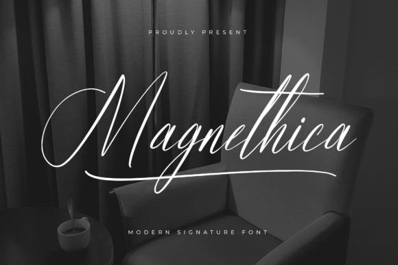 Magnethica: A Handwritten Script Font That Feels Like a First Draft—In the Best Way