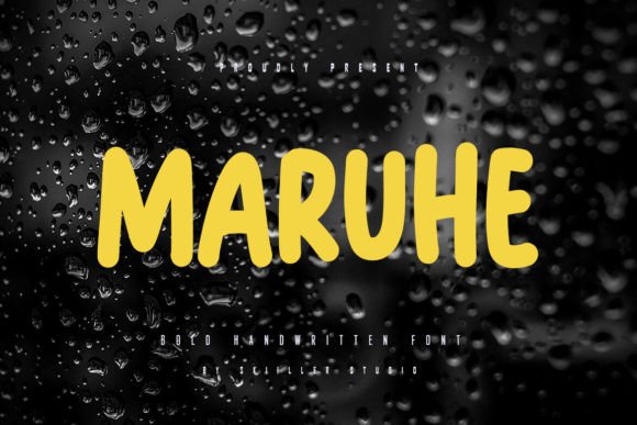 Maruhe: A Playful Handwritten Font for Digital Design