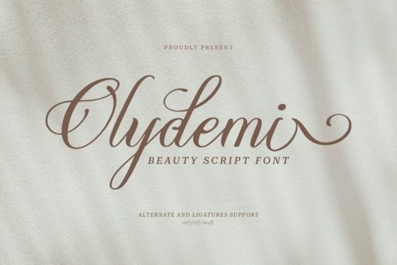 Olydemi: A Thoughtful Script Font for Editorial Warmth