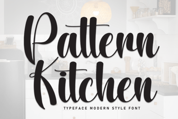 Pattern Kitchen: A Handwritten Font That Makes Your Campaign Feel Human