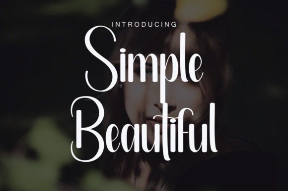 Simple Beautiful: A Script Font That Converts