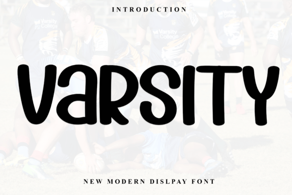 Varsity: A Festive Display Font for Holiday Campaigns & Brand Moments