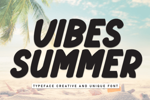 Vibes Summer: A Friendly Handwritten Font for Real Business Branding