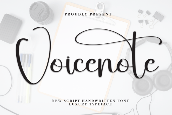 Voicenote: A Font That Speaks Softly